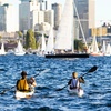Image 2: Enjoy 2.5 or 4-Hour Kayak Rentals with Stunning Local Views