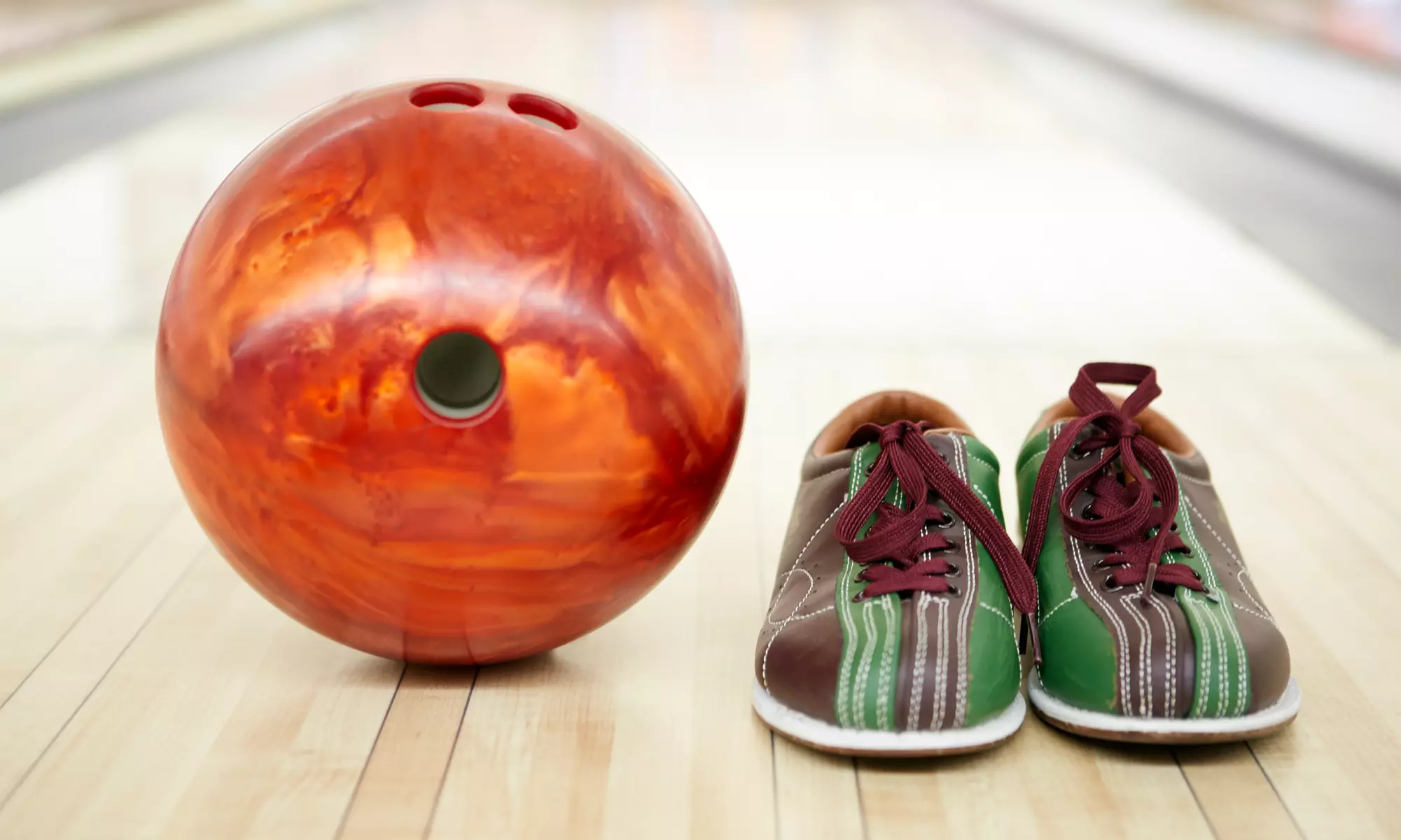Two Games of Bowling for Two, Four, or Six with Shoe Rental at Lucky Lanes (Up to 50% Off) - Primary Image