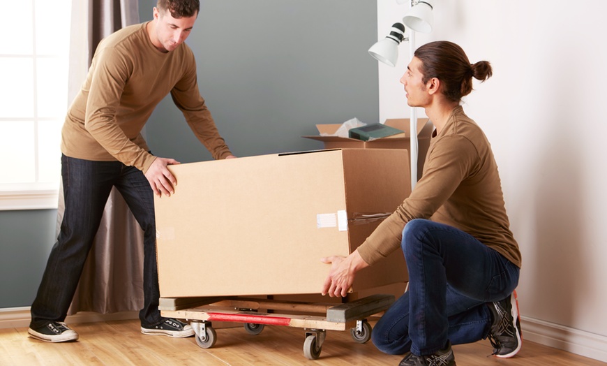Image 1: Enjoy 3 Hrs Moving Services with 2 or 3 Men Teams