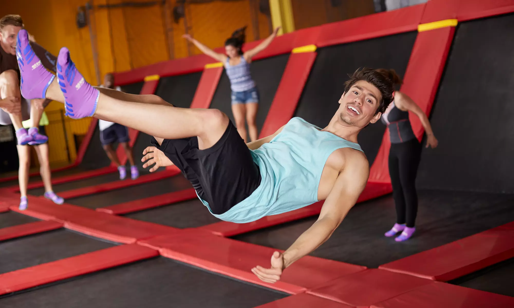 1-Hour Indoor Trampoline Session for Two at Jumping World Kennesaw (Up to 50% Off). Two Options Available. - Primary Image