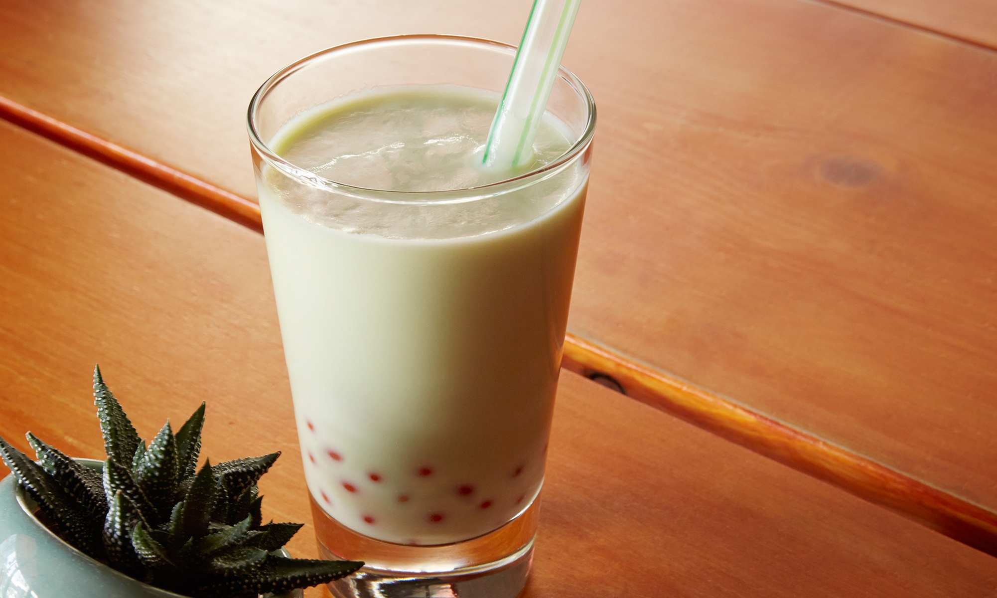 Enjoy a Delightful Large Bubble Milk Tea or Combo C1