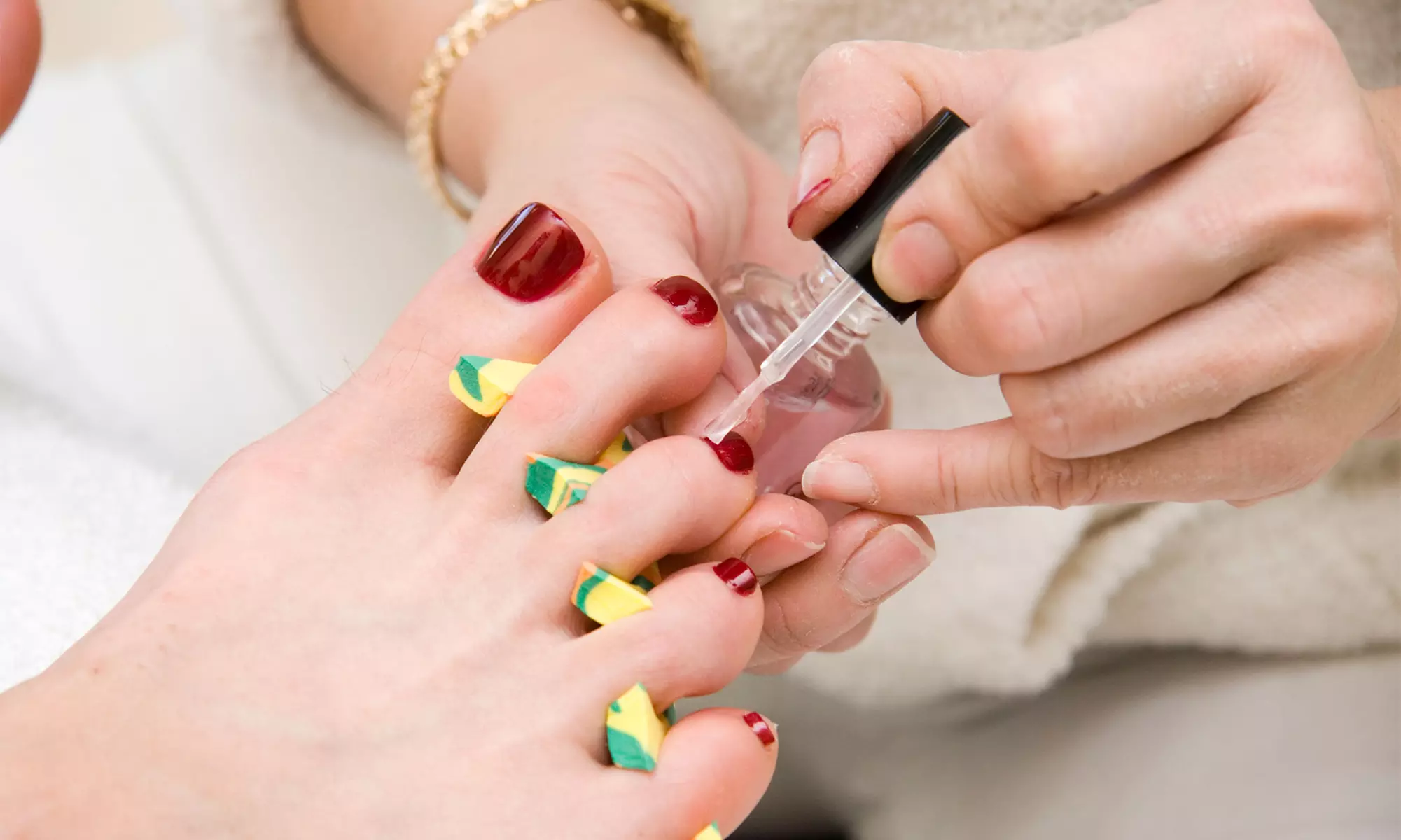 Gel Polish Mani/Pedi (1-2), Gel X New Set, Acrylic New Set at The R Boutique - Up to 40% Off - Second Medium