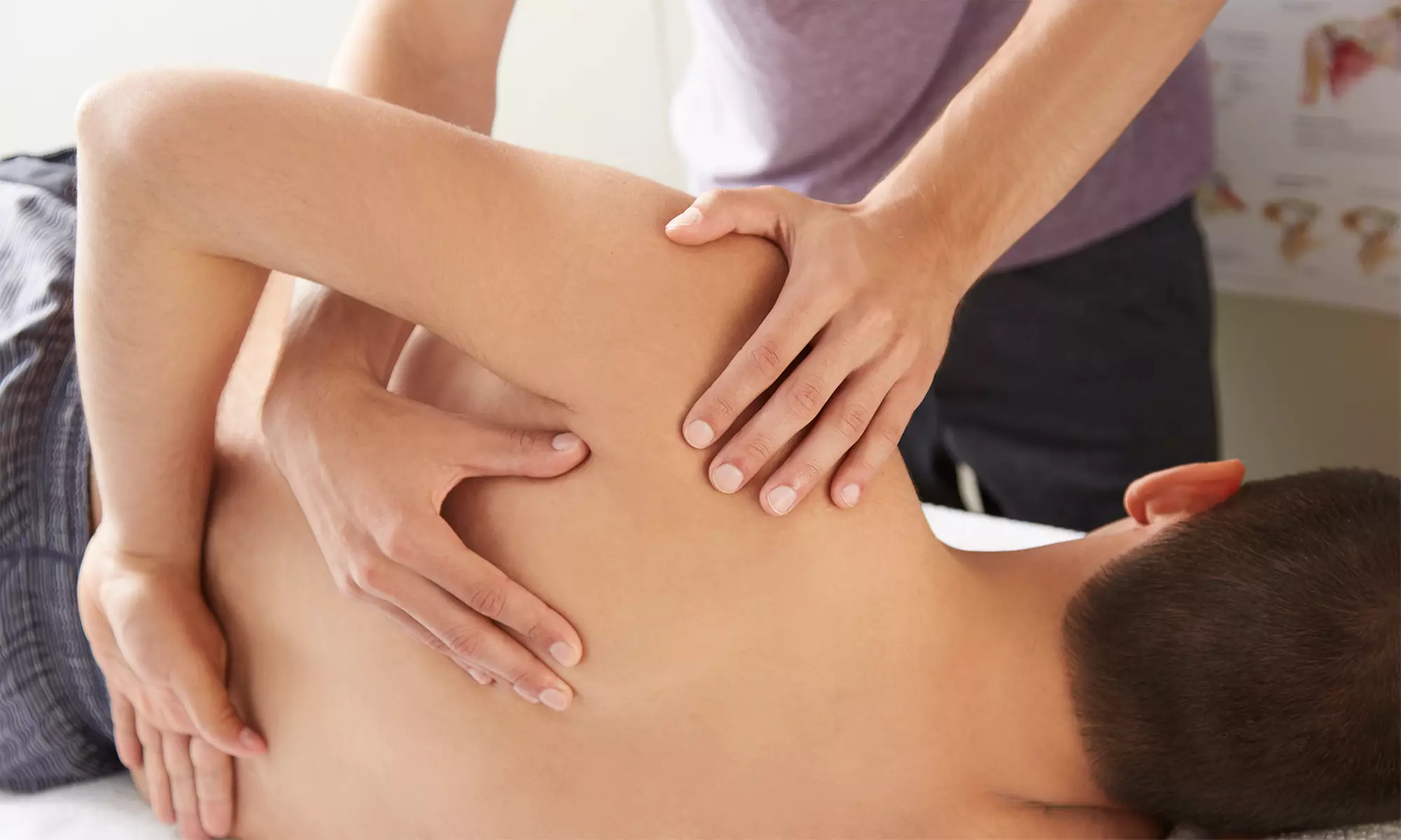 Chiropractic Package with 30-Minute Massage at Optimum Health (Up to 93% Off). Two Options Available. - Primary Image