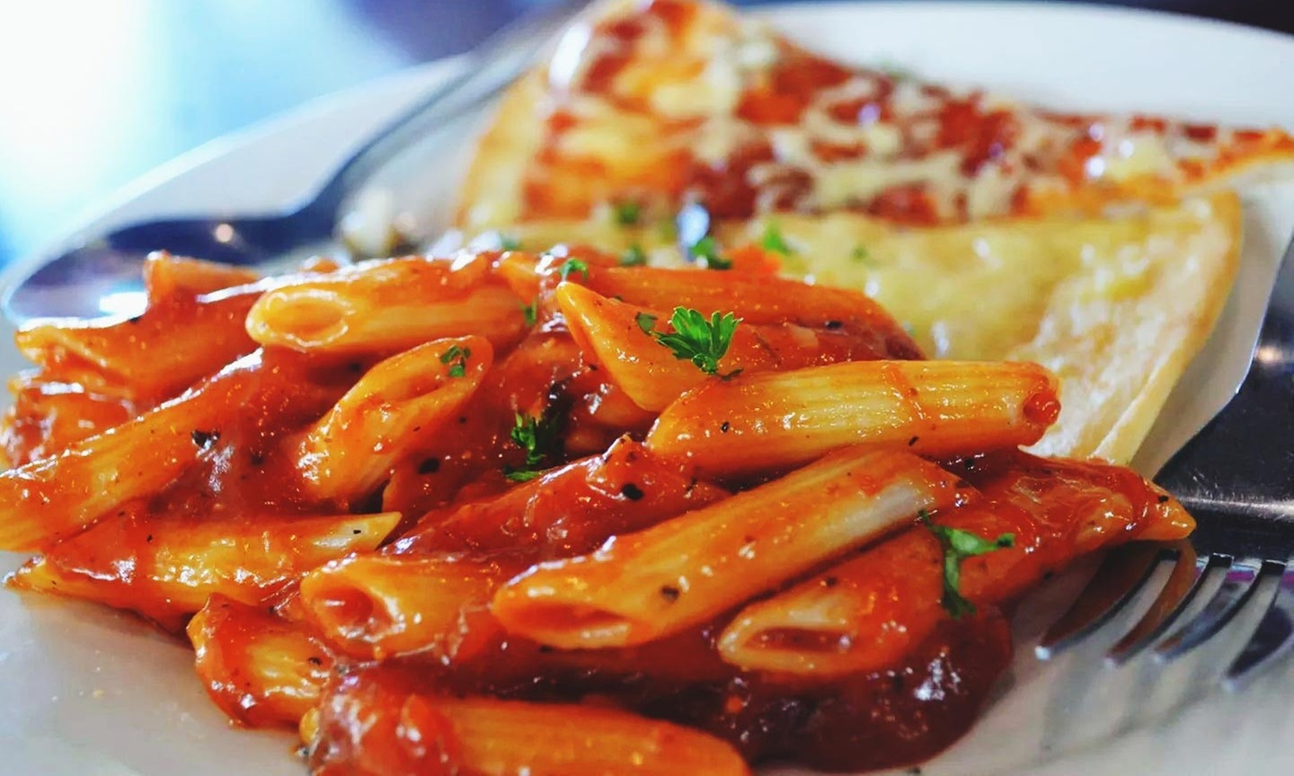 Italienisches 3-Gänge-Menü mit Pizza oder Pasta nach Wahl