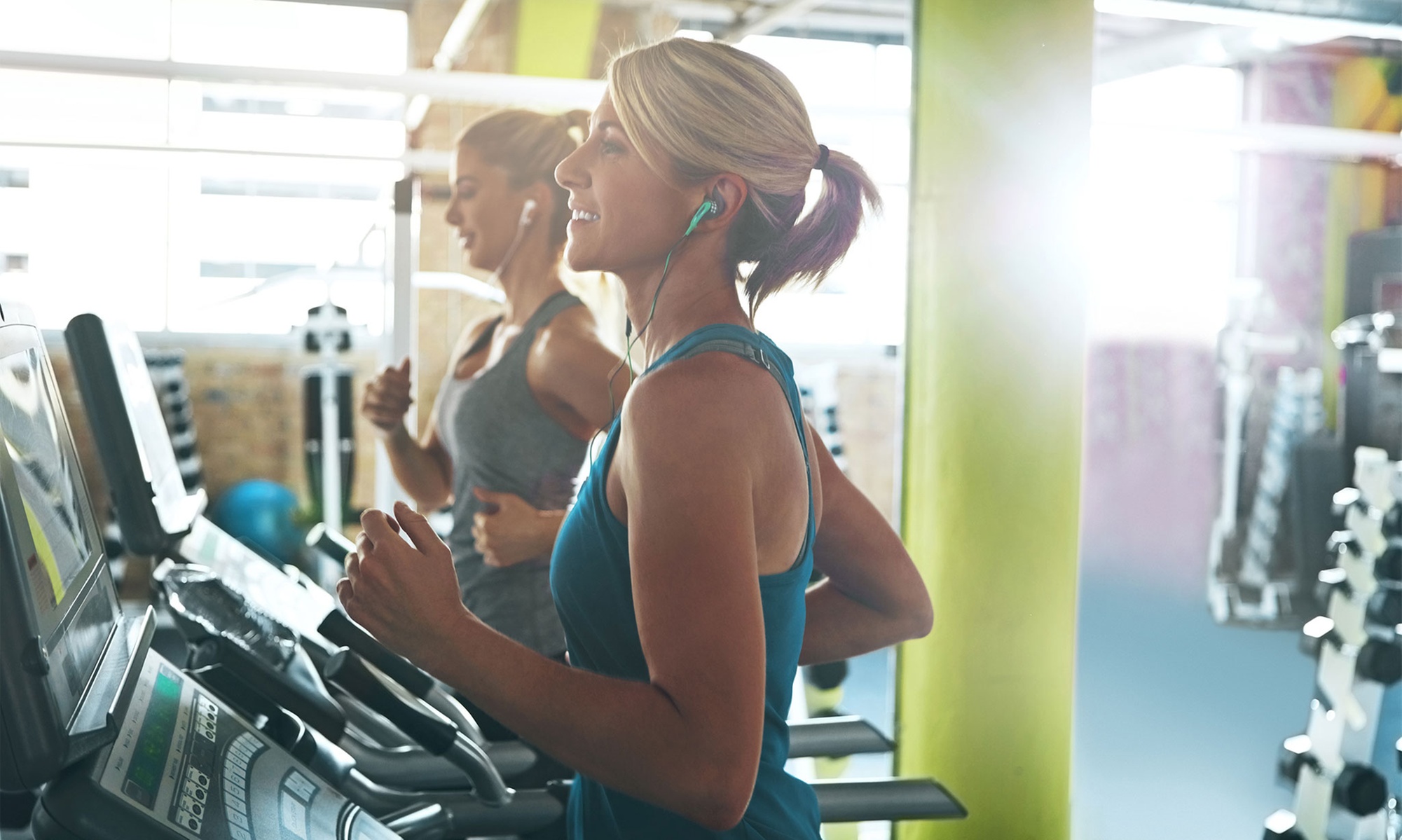 Fitness und Getränke