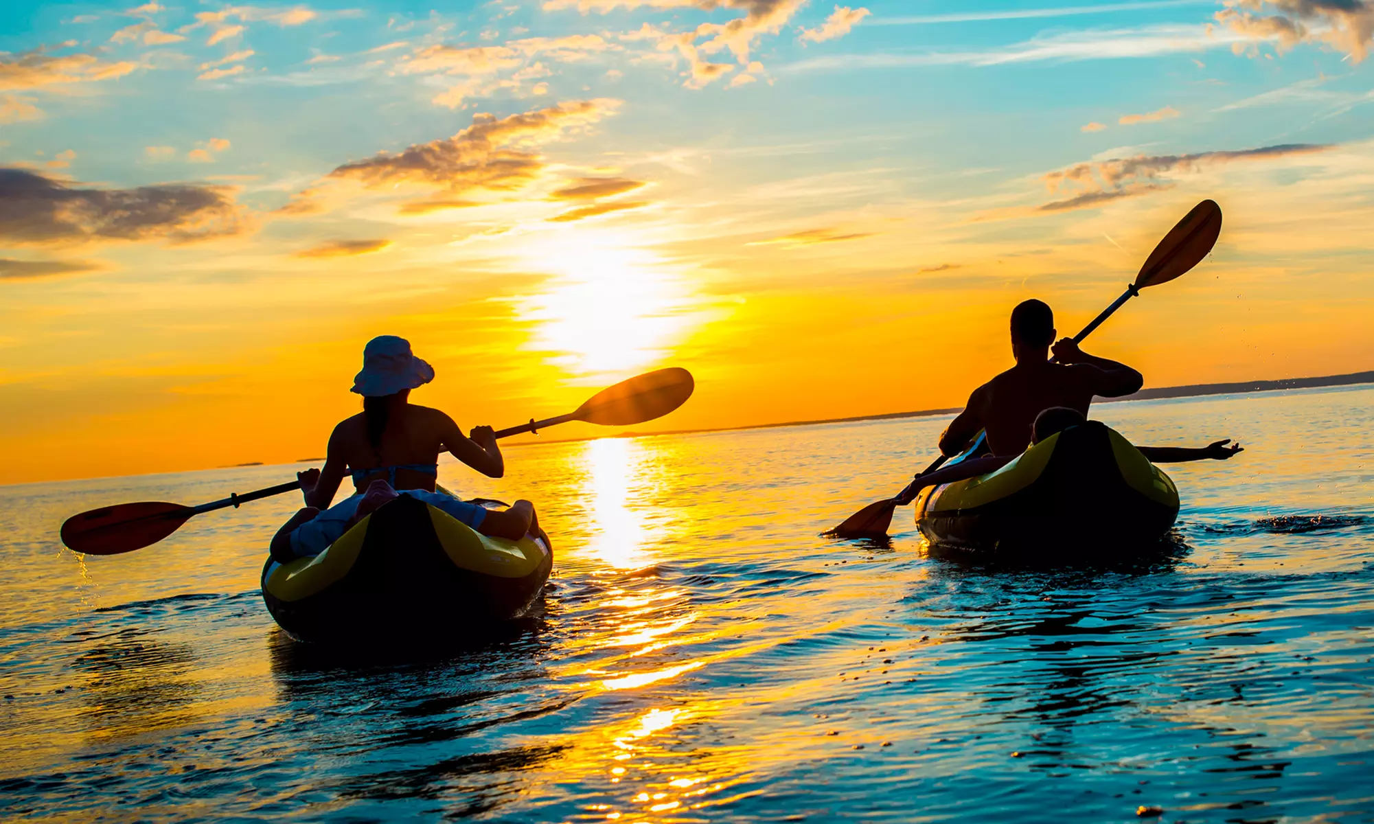 Moon-Lite Kayak Tour for Two or Four People from Beachside Valet (Up to 56% Off) - Primary Image