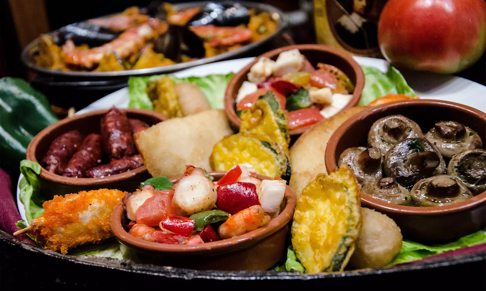 Gemischte Tapas-Platte für 1 oder 2 Personen im Oxin Restaurant - Primary Image