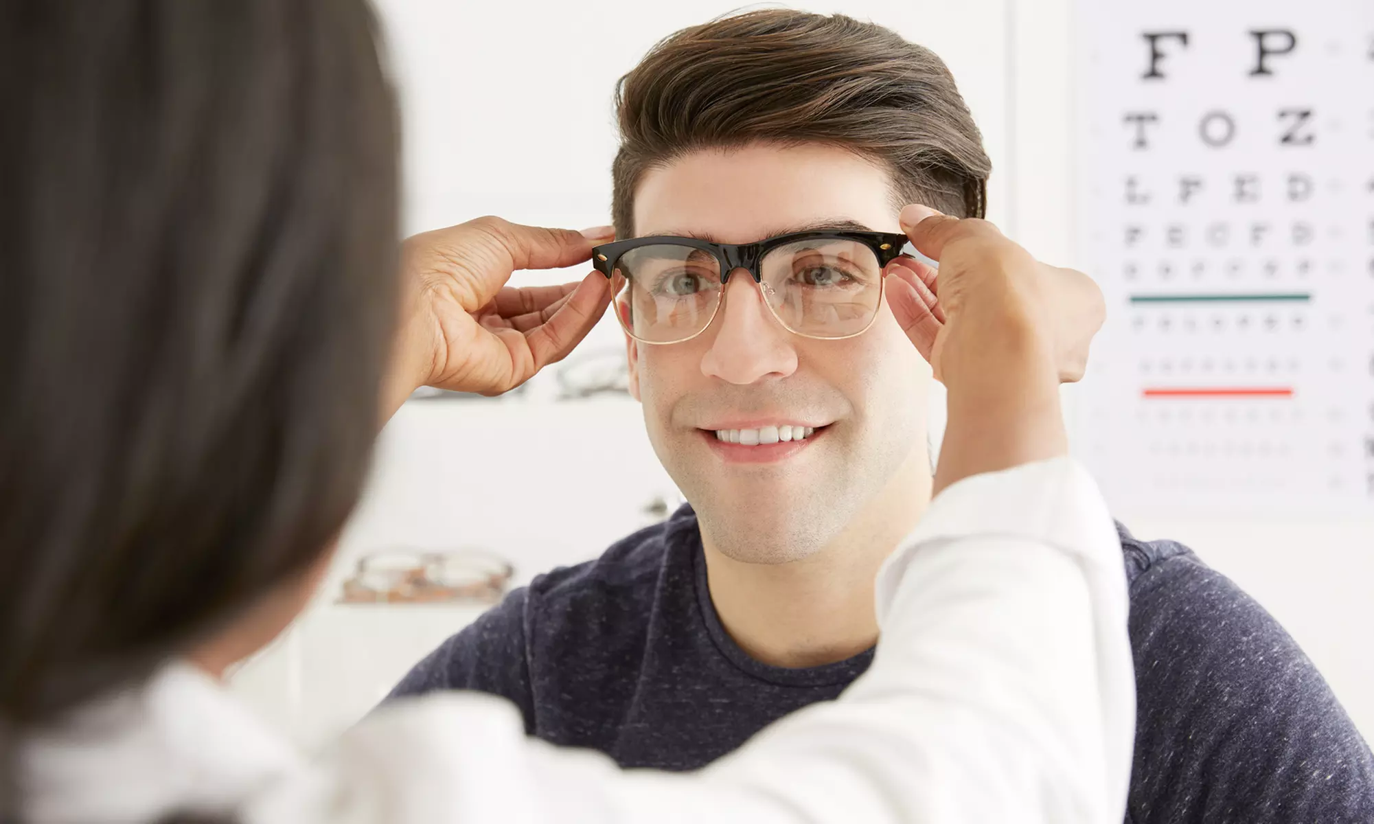 $51 for Comprehensive Eye Exam with $150 Value Eyeglasses at Compton Eye Associates ($250 Value) - Primary Image