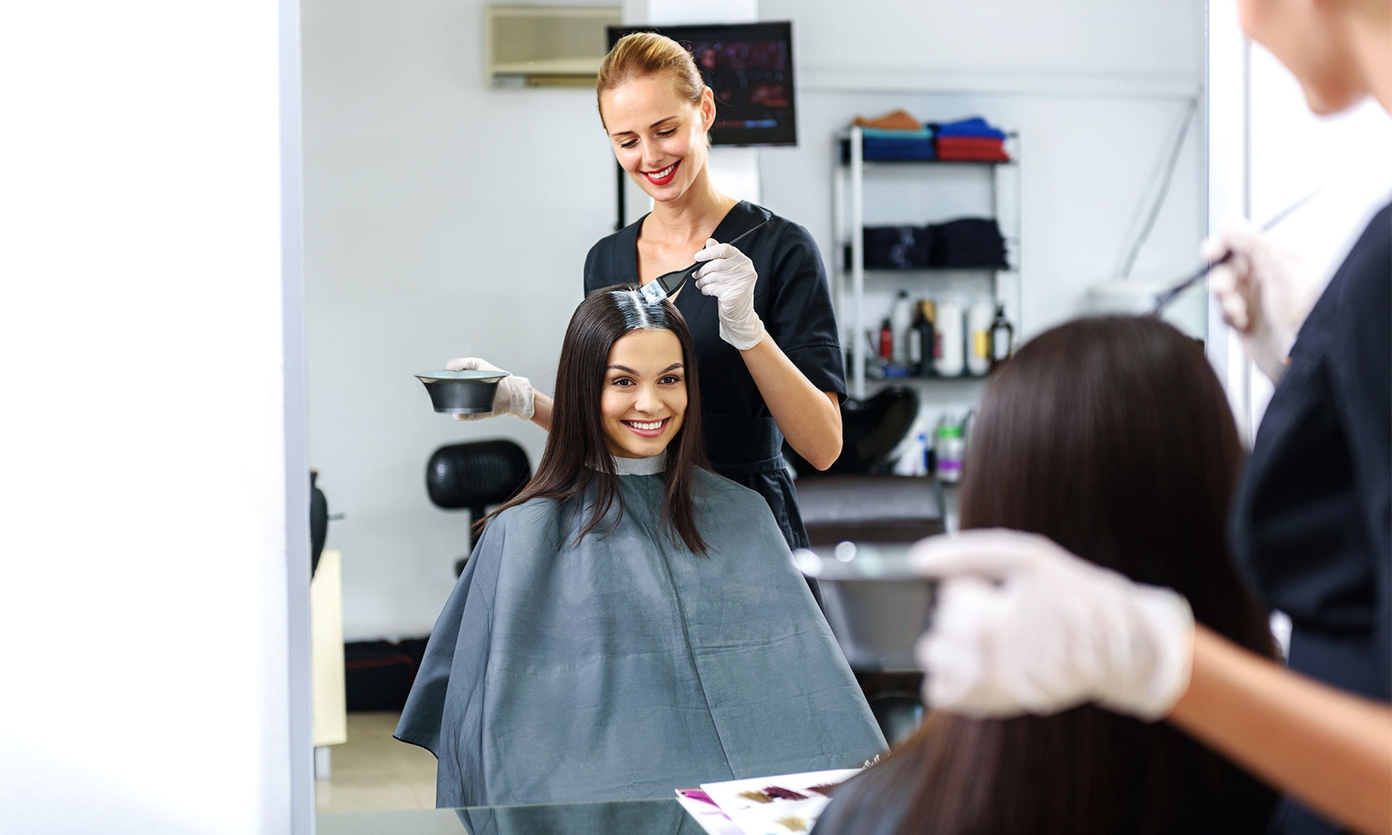 Addis Hiwot offers stunning Full Ombre Color, Balayage, and Haircut options up to 44% off for a vibrant hair makeover