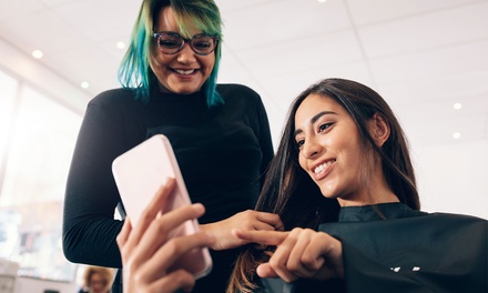 Balyage or Full Highlights with Conditioning Treatment, and Blow-Dry - Cut & Dry Beauty Salon