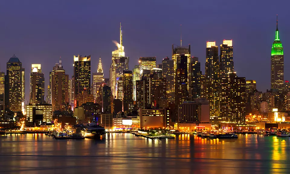 $25 for a Midnight Cruise on the Hudson for One from Hudson's At Pier 81 ($49 Value) - Primary Image