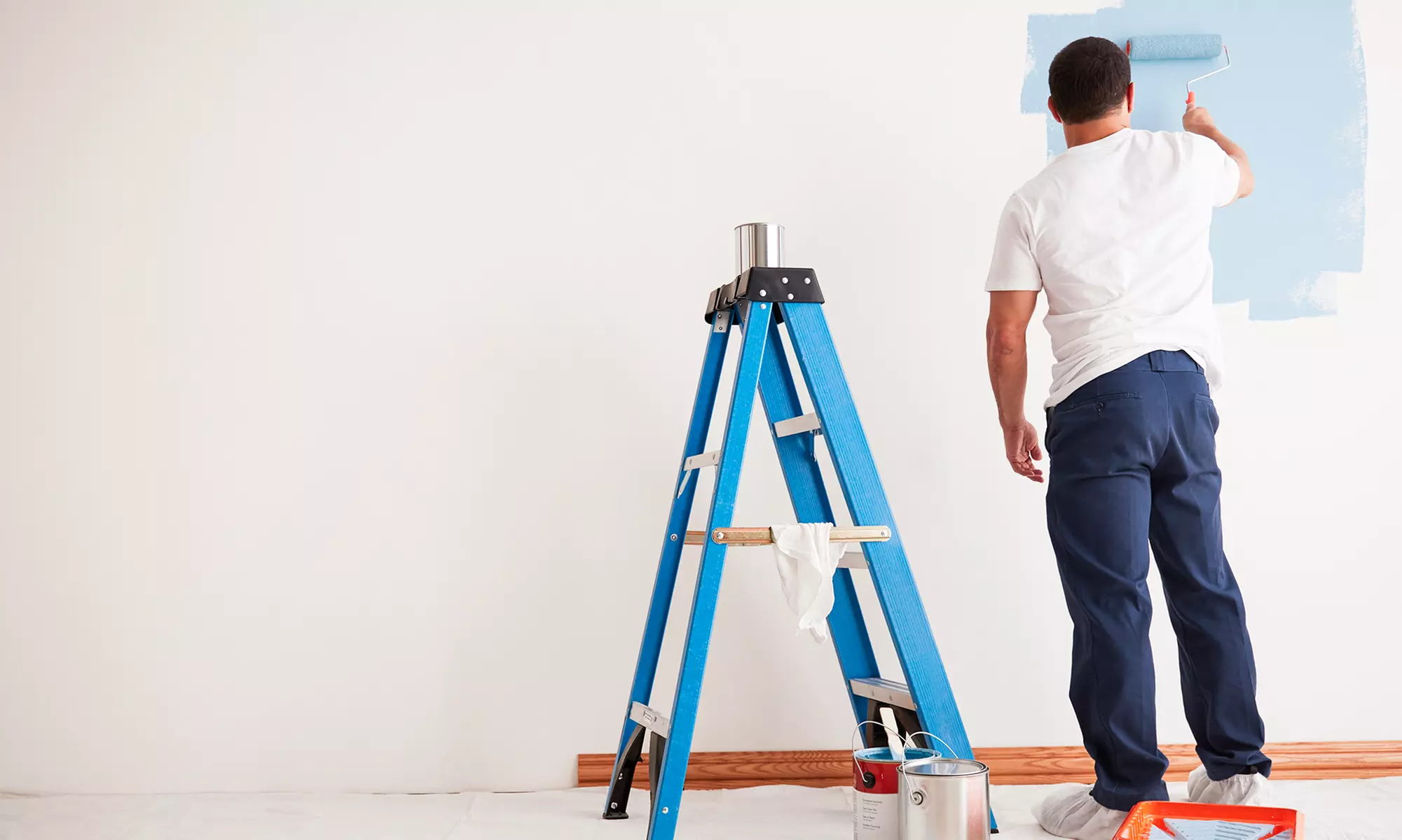 4 or 8 Hours of Interior or Exterior Wall Painting for Up to 10 Feet from S and D Brushworks (Up to 50% Off) - Primary Image