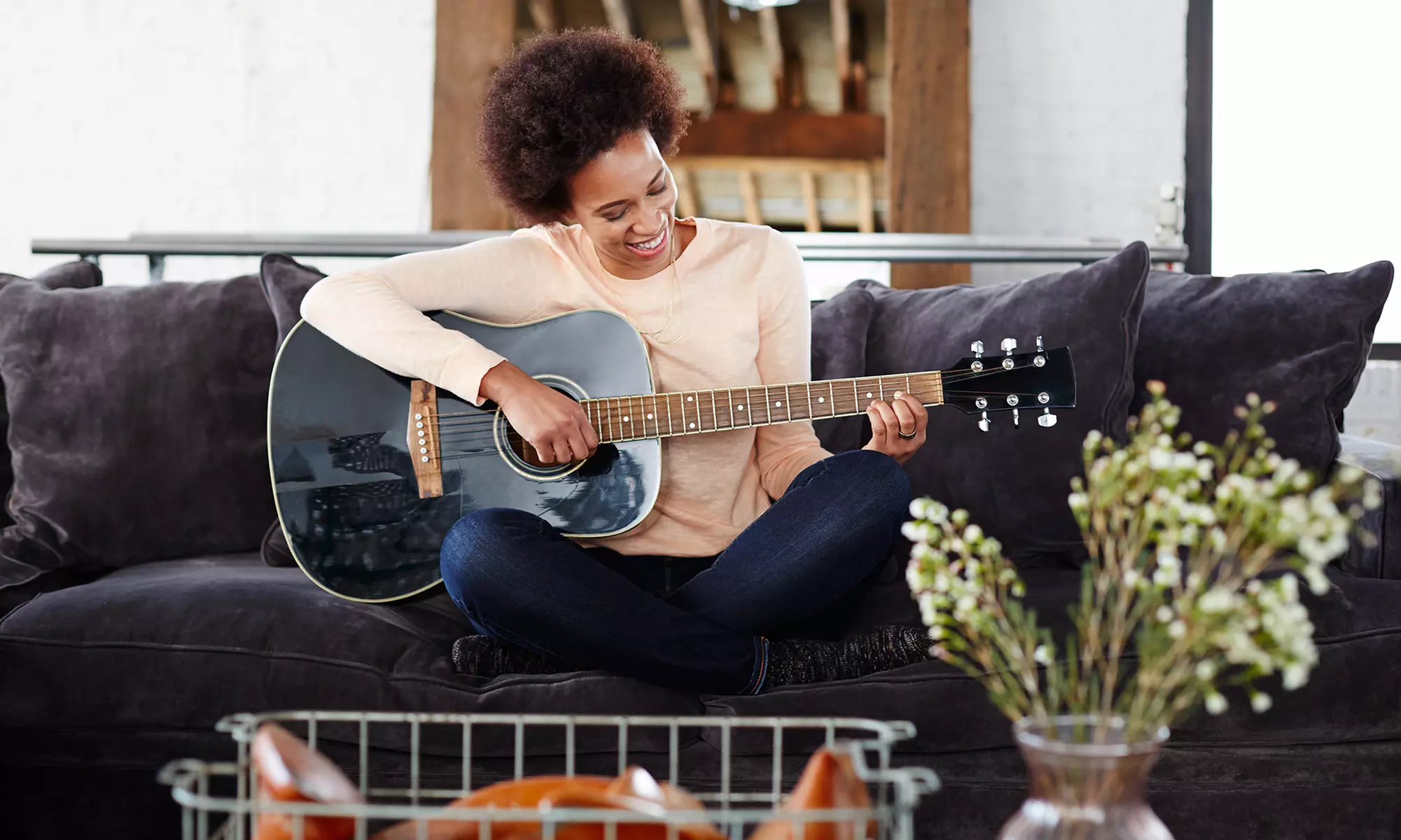 $17 for 90-Day Online Beginner's Guitar Lessons at MusicMatchr ($200 Value)  - Primary Image