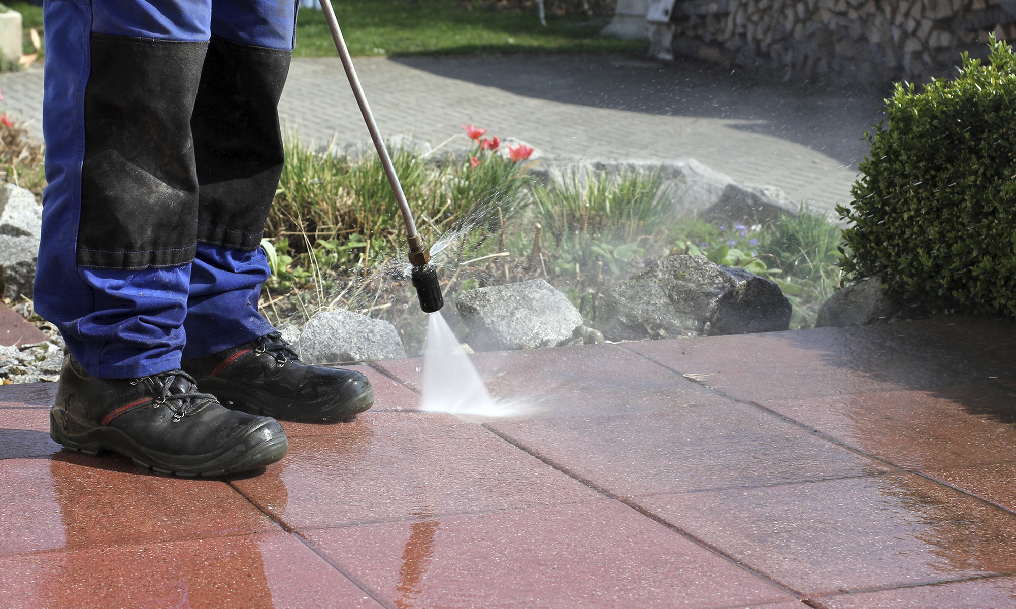 Refresh your Patio or House using Power Washing or Window Cleaning 