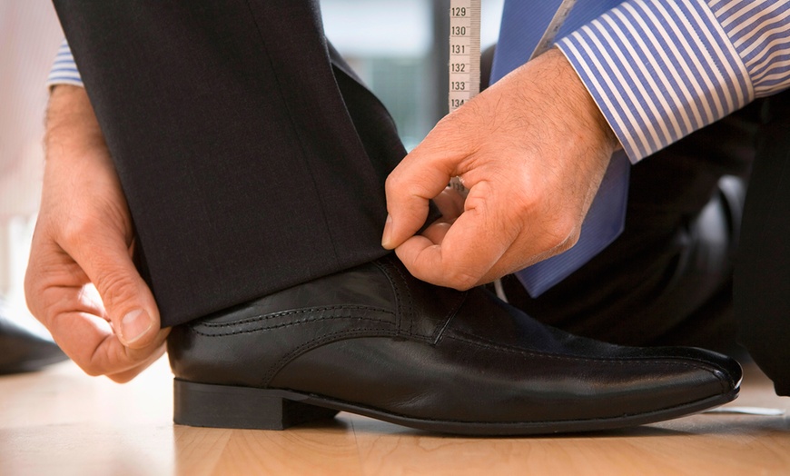 Image 1: Enhance Your Style with Basic Pant Hem and Shorten Suit Jacket Sleeves