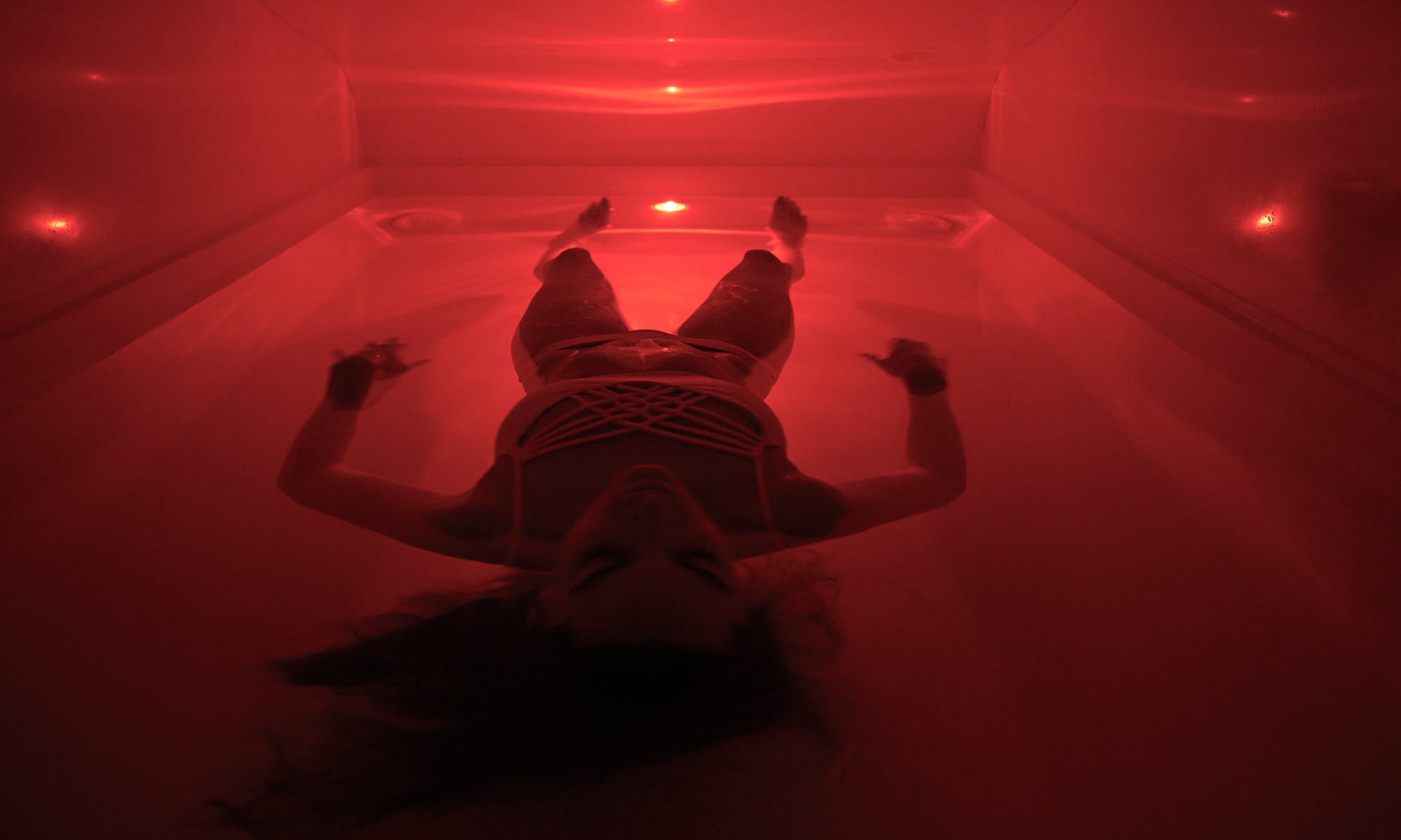 One 60-Min Float Therapy Session +Infrared Sauna or Red Light Therapy 