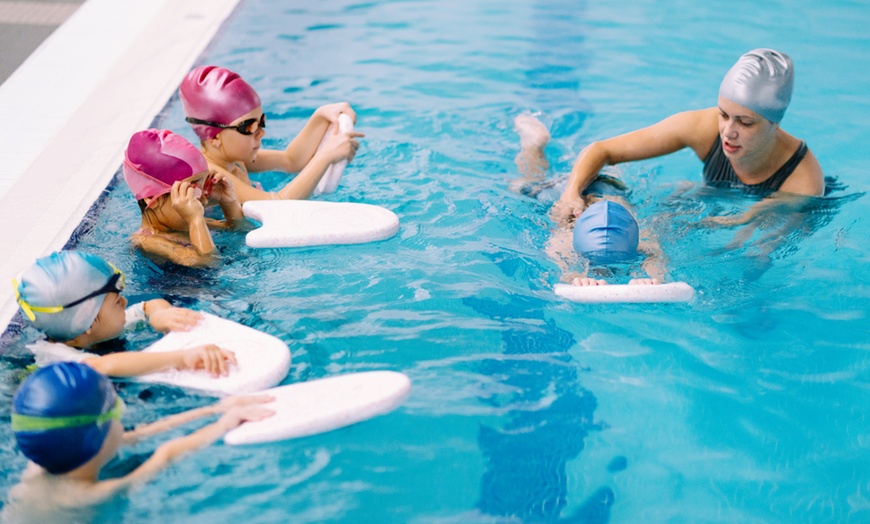 Image 1: Five Swimming Classes for Kids