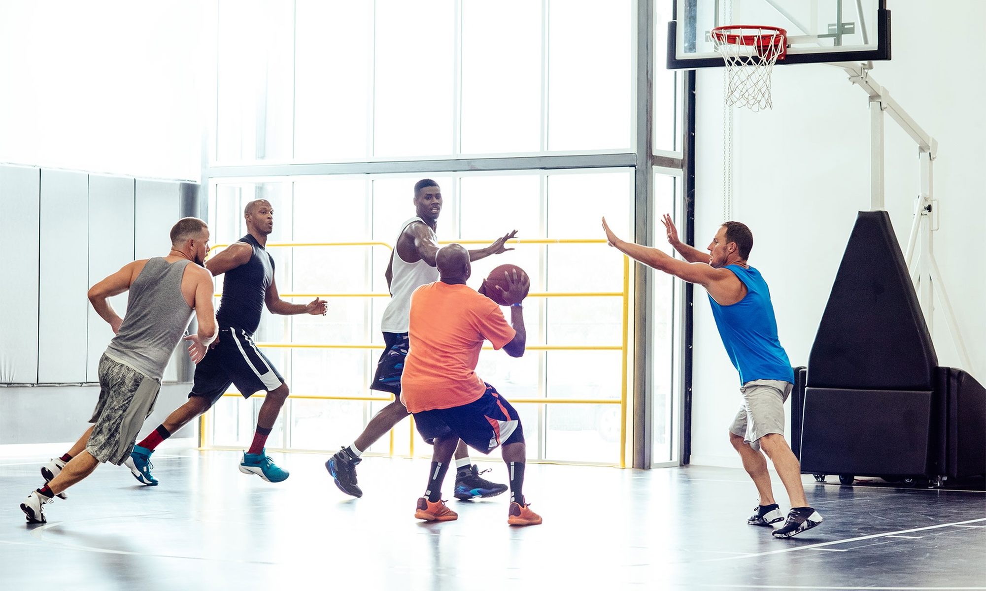 1 Hr of Basketball up to 3 People or 2 hours of Half Court Basketball