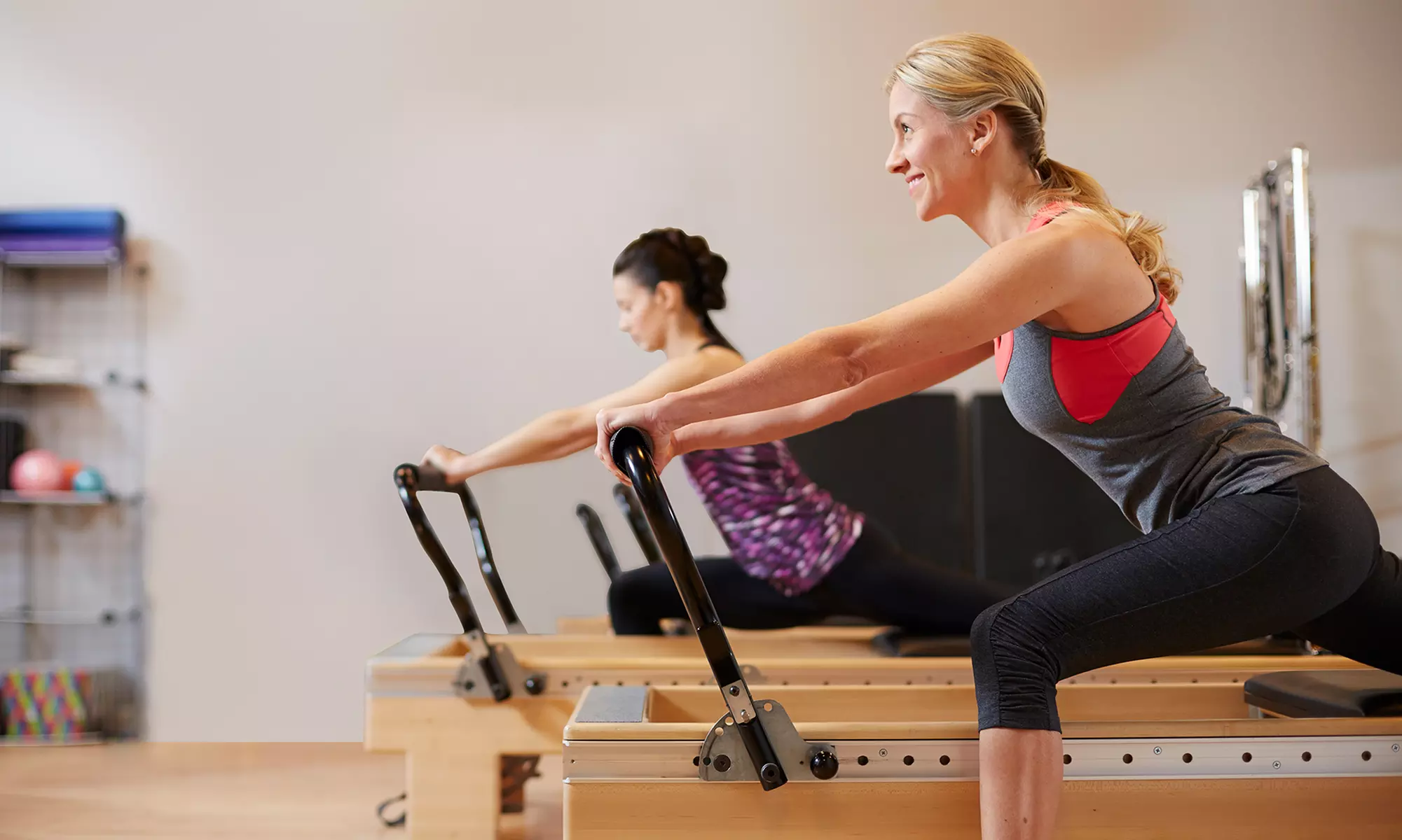 Pilates Private Sessions and Group Classes at MoJo Fit Studio (Up to 59% Off). Two Options Available.  - Primary Image