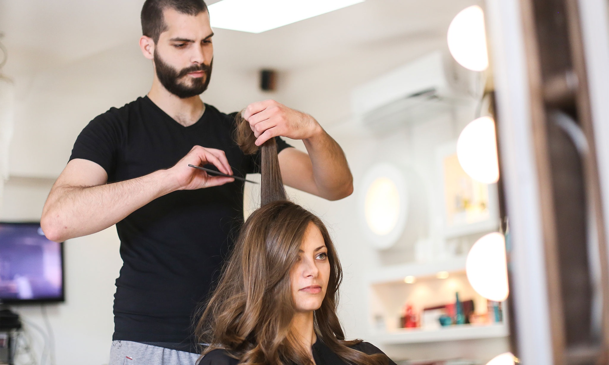 Transform Your Hair with Custom Styling, Deep-Conditioning, Highlights, and Keratin Smoothing (Up To 51% Off) - Primary Image
