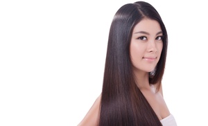 Get Smooth, Frizz-Free Hair: Keratin Treatment with Optional Haircut