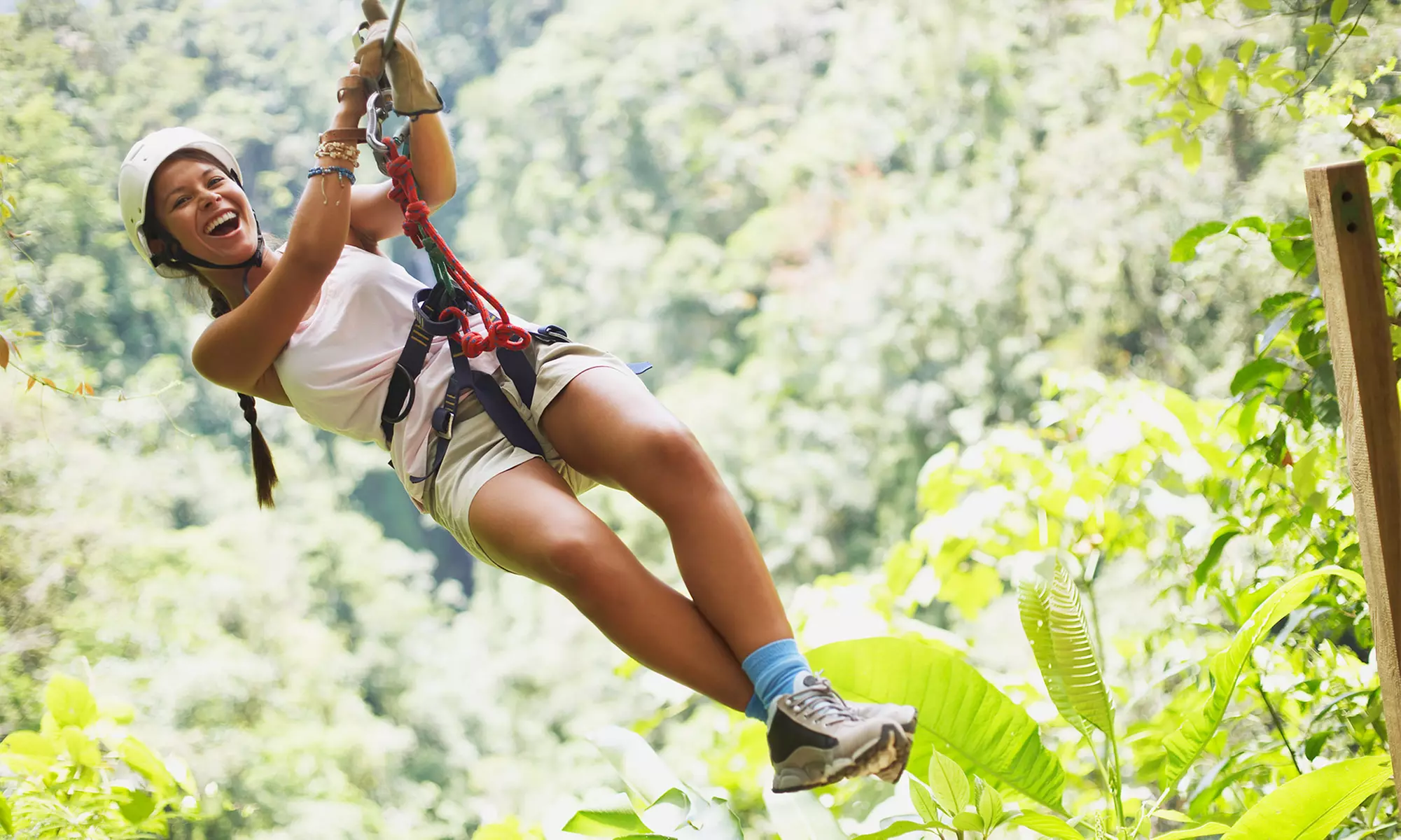 6- Line Ziplining Adventure Package for One or Two at Durango Adventures (Up to 41% Off). 4 Options Available. - Primary Image