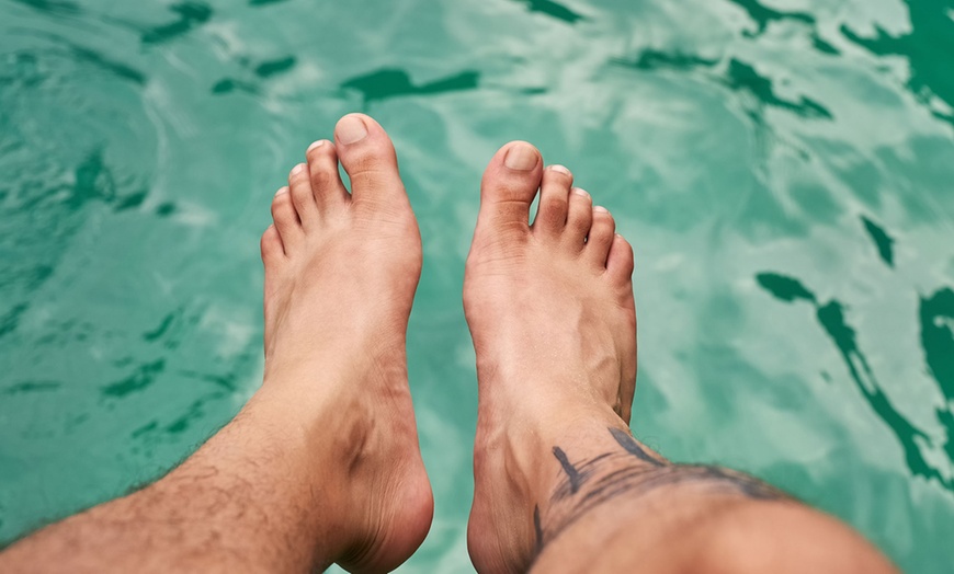Image 1: Up to 40% Off on Nail Spa/Salon - Pedicure - Men at Hanh Nail
