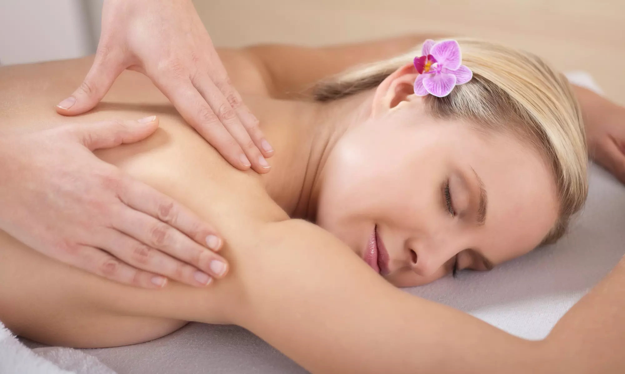 Get a 60-Min Full Body Massage & Lux, Back, /Hydrofacial Treatment