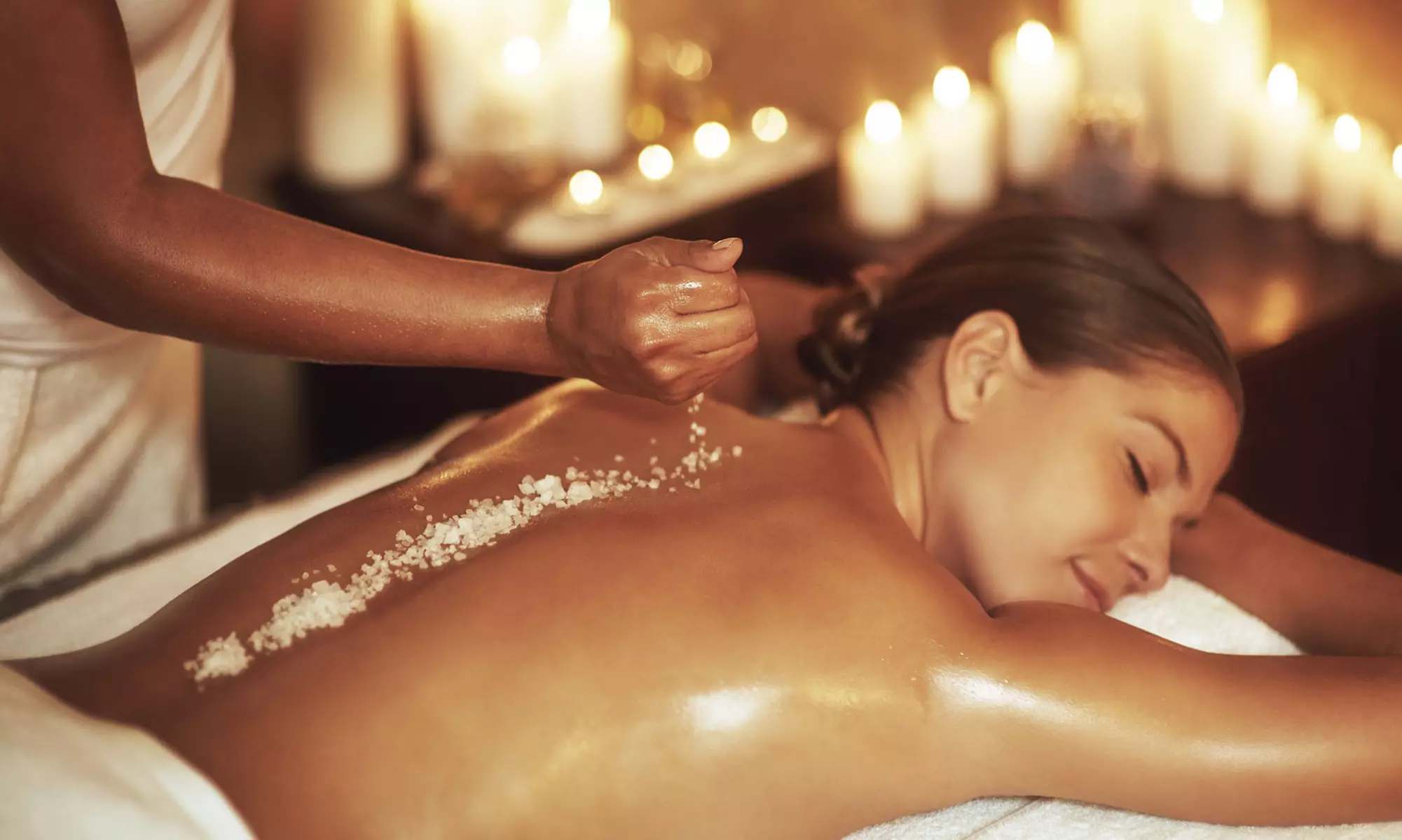 One Marine Salt or Peppermint Organic Body Sugar Scrub with Essential Oils at Beach Cope and Spa (Up to 46% Off) - Primary Image