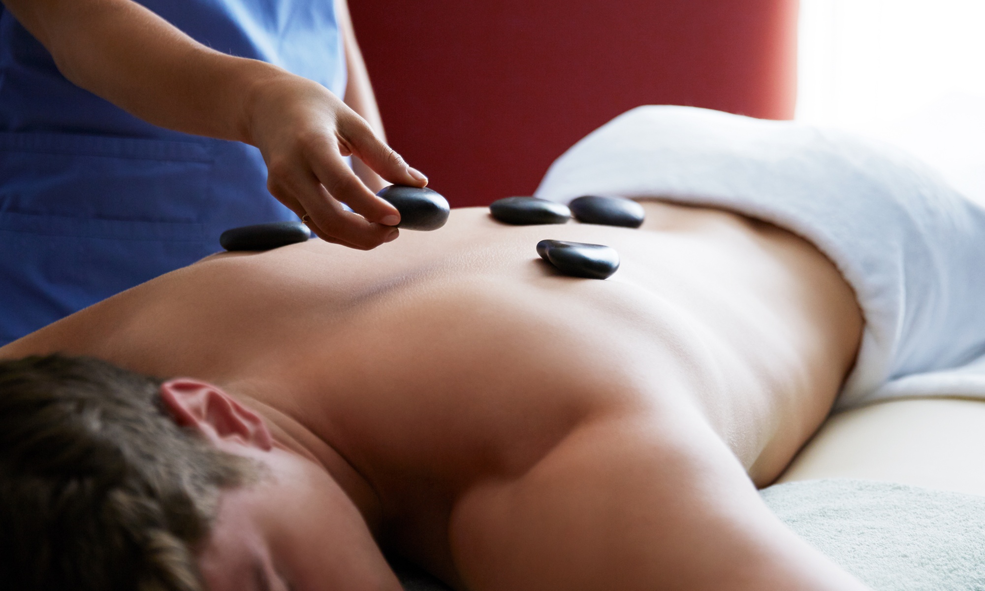 Get One, Three or Five 60-Minute Massage with Hot Stone/ Aromatherapy