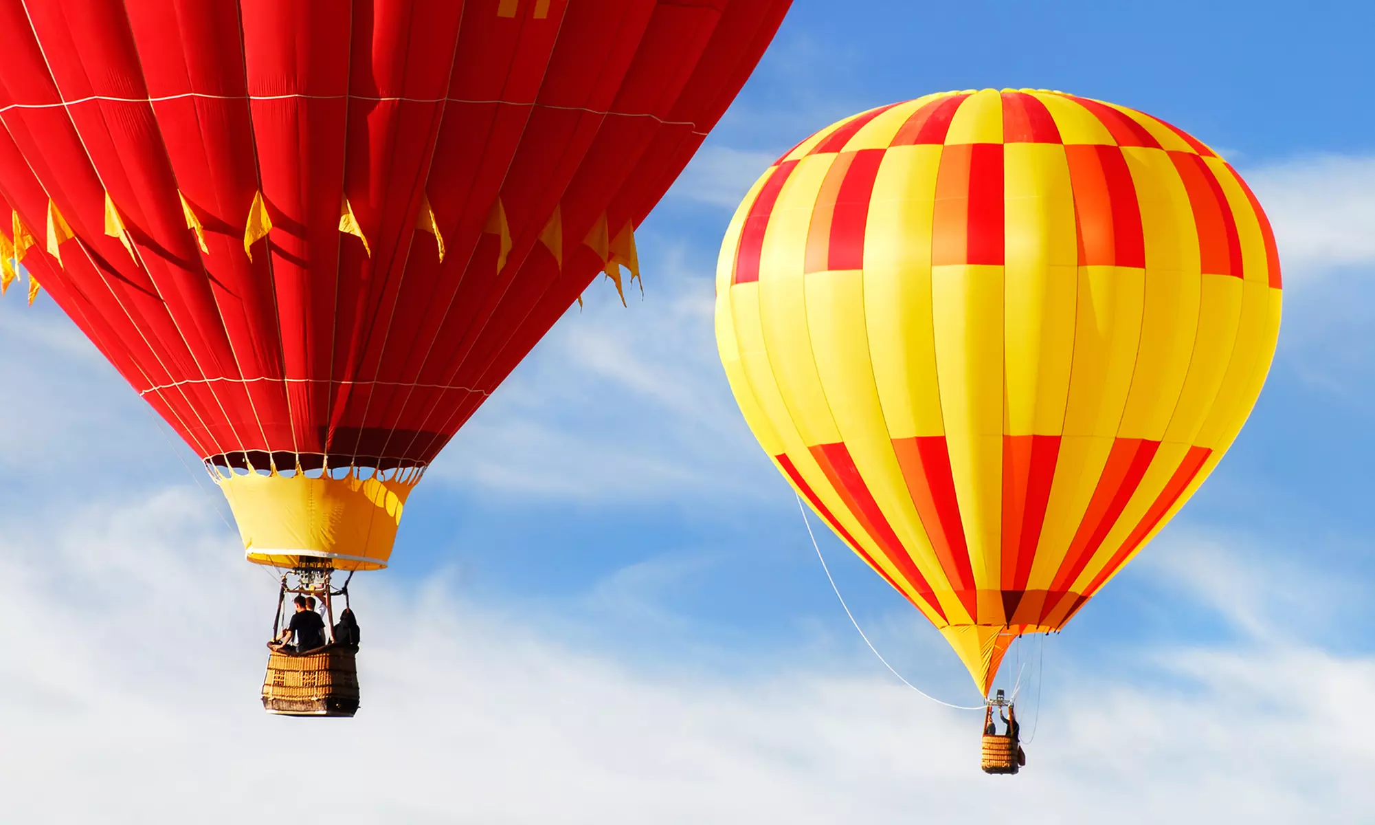 Private Hot-Air Balloon Ride with Champagne Celebration for Up to Four from Maine Balloon Rides (Up to 33% Off) - Primary Image