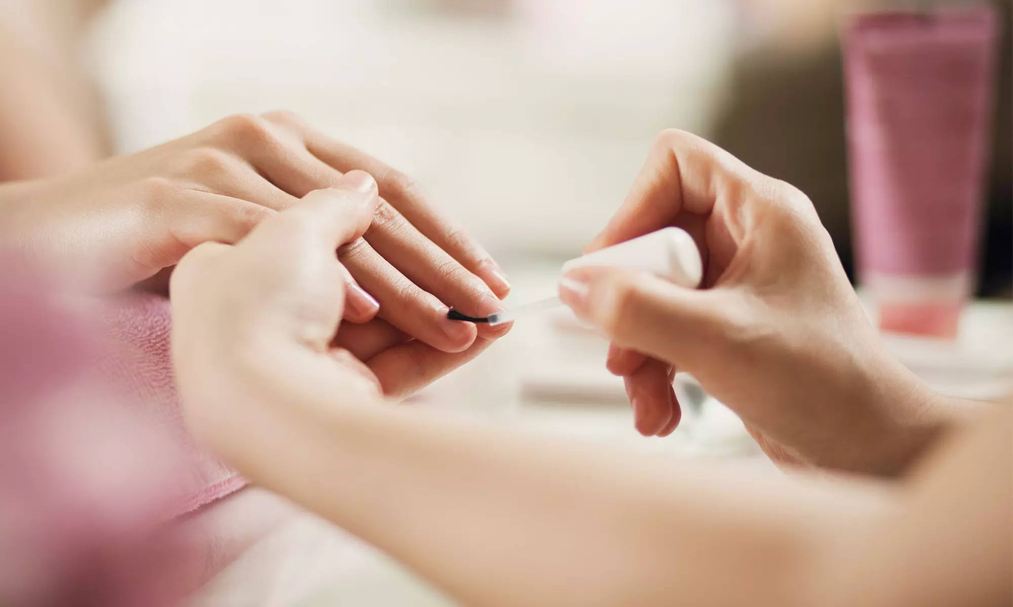 One or Two Gel Manicures at Woodside Nails and Waxing (Up to 58% Off) - Primary Image