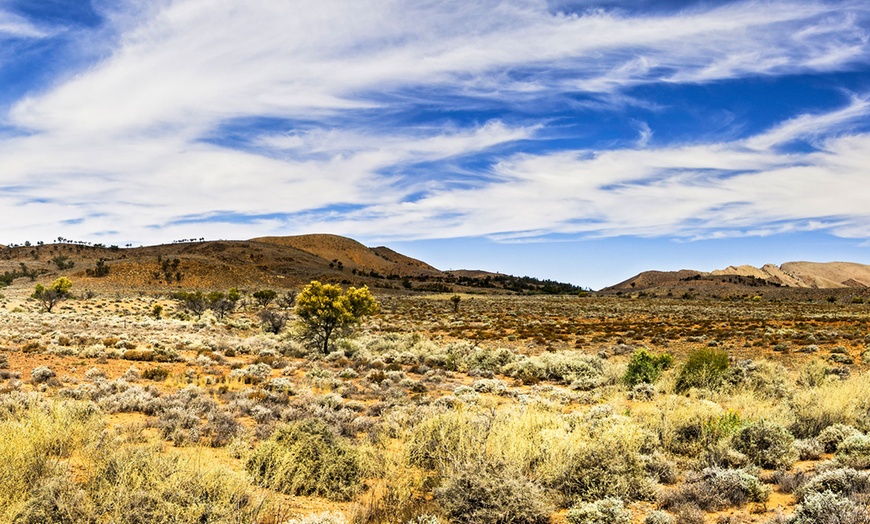 Image 1: Leigh Creek: 2-Night Cabin Stay with Wine