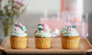 Cake Decorating Fun for 1 or 2 People: DIY 6'' Cake, Bento / Cupcakes 