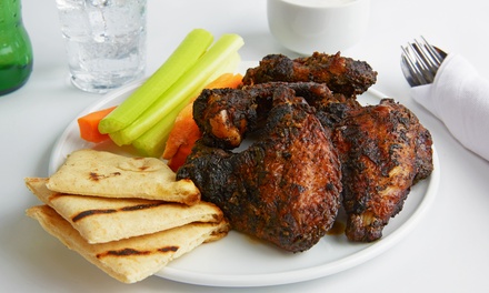 Jerk Chicken Special - One Piece of Leg or Thigh - Jerk Wings Cafe
