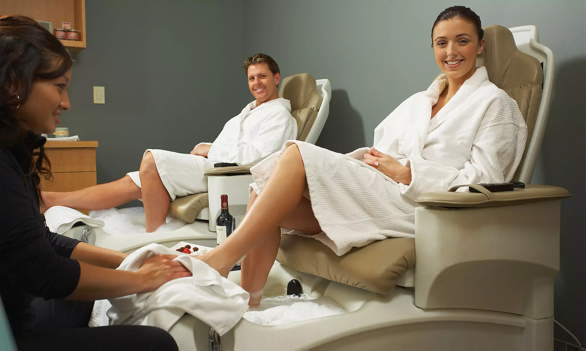 Up to 40% Off on Nail Spa/Salon - Mani-Pedi - Men at Haircutter in the Meadow - Primary Image