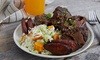 Food and Drink at MI Hungry BBQ & Jamaican Cuisine (Up to 15% Off). Two Options Available.