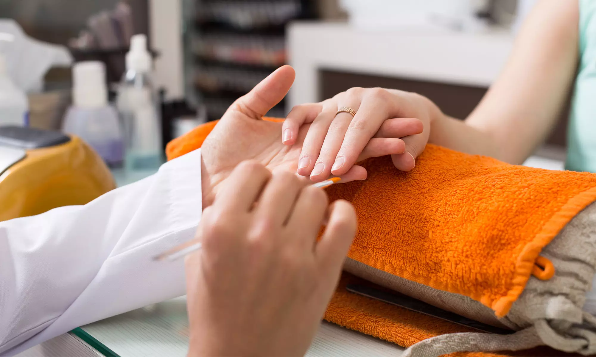 Ruba Aliieva: Dry Pedicure, Gel Manicure, or a Combo of Both (Up to 45% Off) - Primary Image