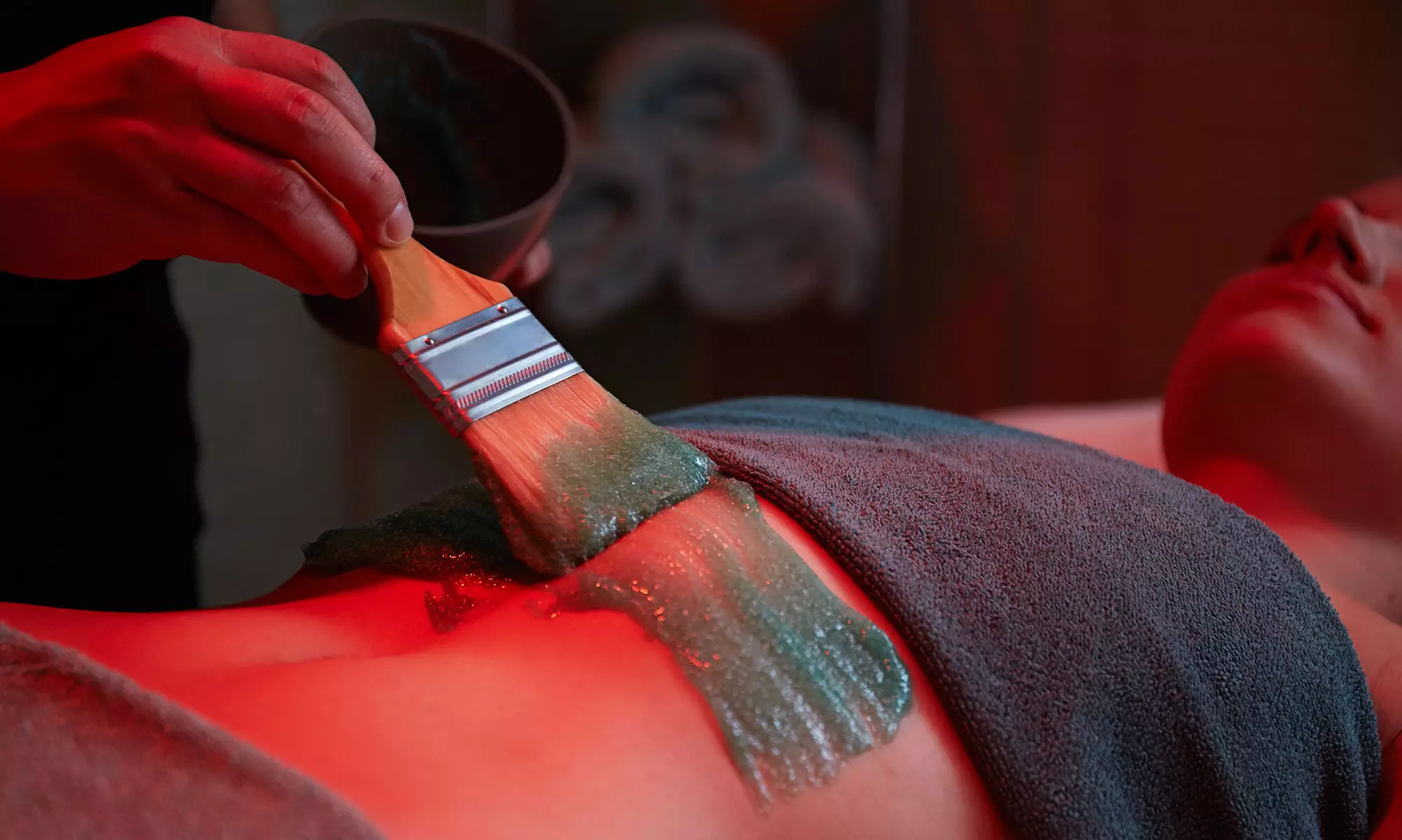 Relax & Unwind with a Shea Butter Body Wrap, Infrared Sauna, Foot Detox, & More For Relaxation (Up to 48% Off) - Primary Image