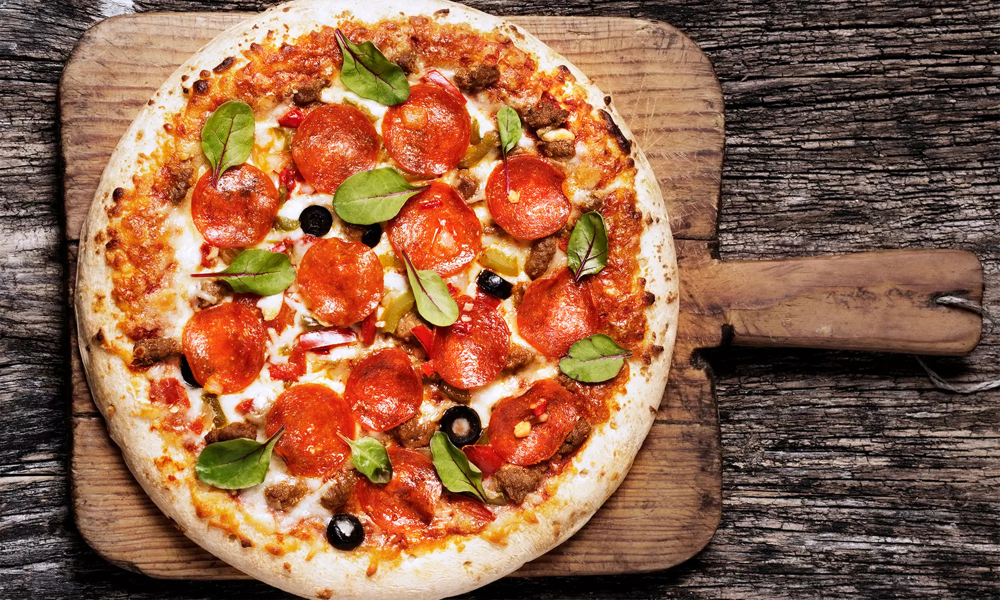 Italienisches 3-Gänge-Menü für 2 oder 4 Personen in der Pizzeria Bella Rosa (bis zu 41% sparen) - Primary Image