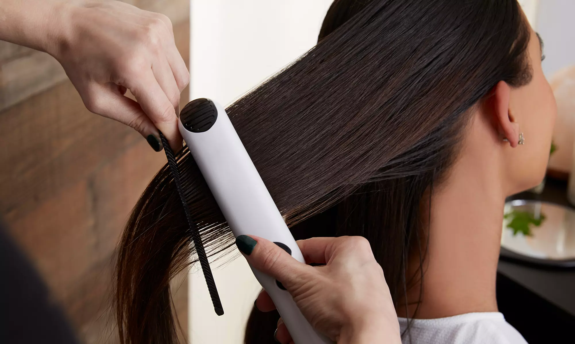 1 or 2 Brazilian Blowout Straightening / Express Brazilian Blowout at Locks and Lashes by Rachel (Up to 30% Off) - Primary Image