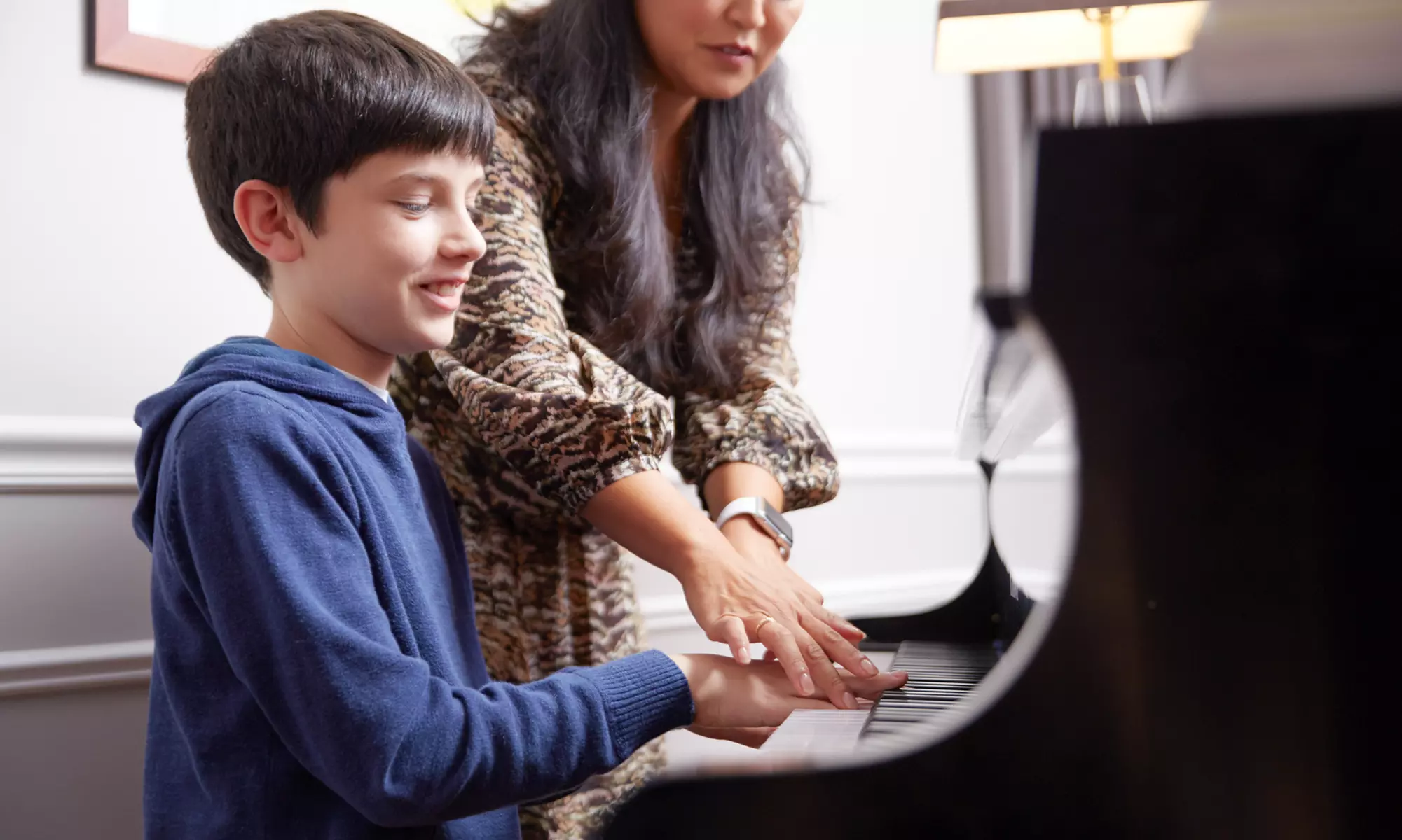 12 45-Minute Group Piano, Guitar and Ukulele, or Voice Lessons for Kids at Playa Music Lessons (Up to 53% Off) - Primary Image