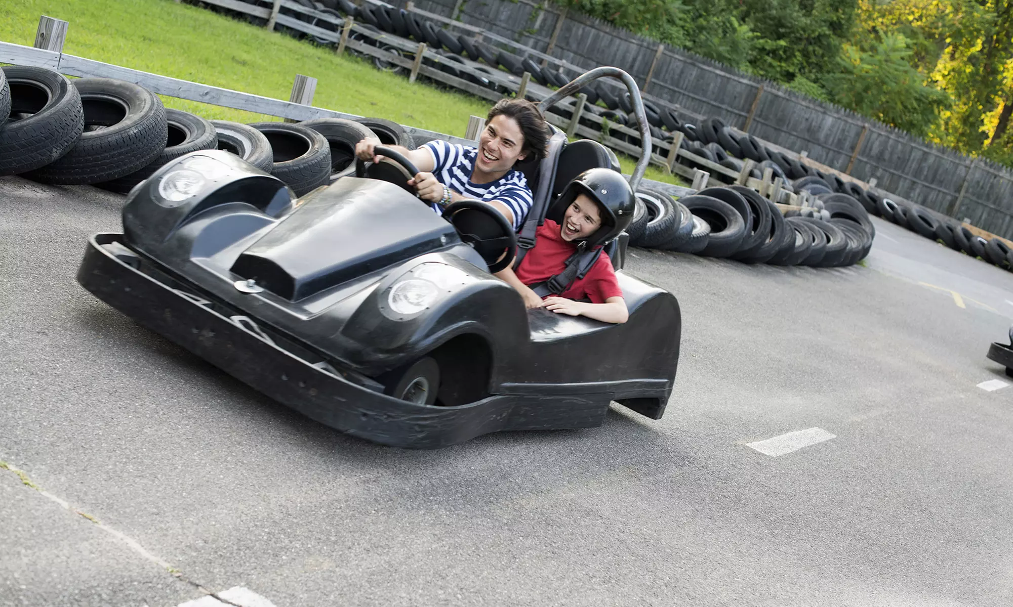 One or Two One-Hour Go-Kart Armbands at Quick Time Go Kart Raceway (Up to 56% Off) - Primary Image