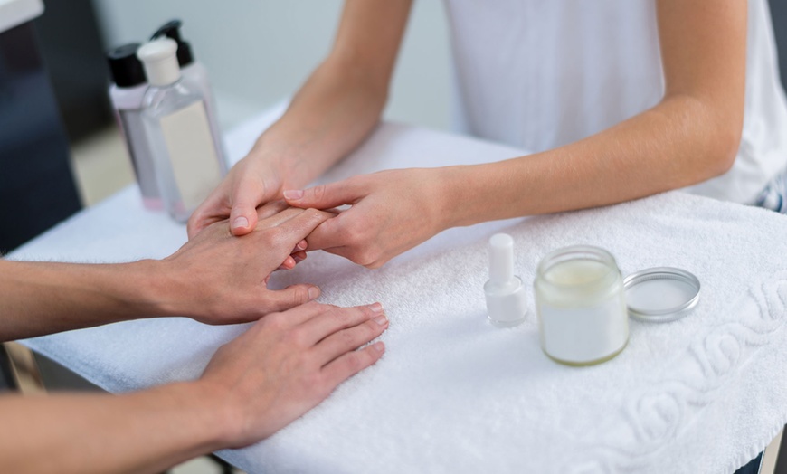 Image 1: Manicure with Paraffin Treatment