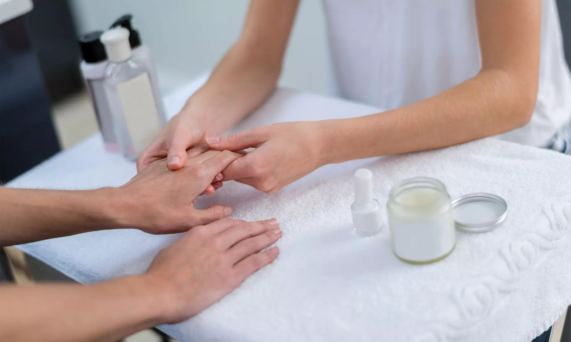 Regular & Gel Manicure, Regular & Gel Pedicure, or Classic Mani-Pedi Combo with Healing Touch (Up to 49% Off)