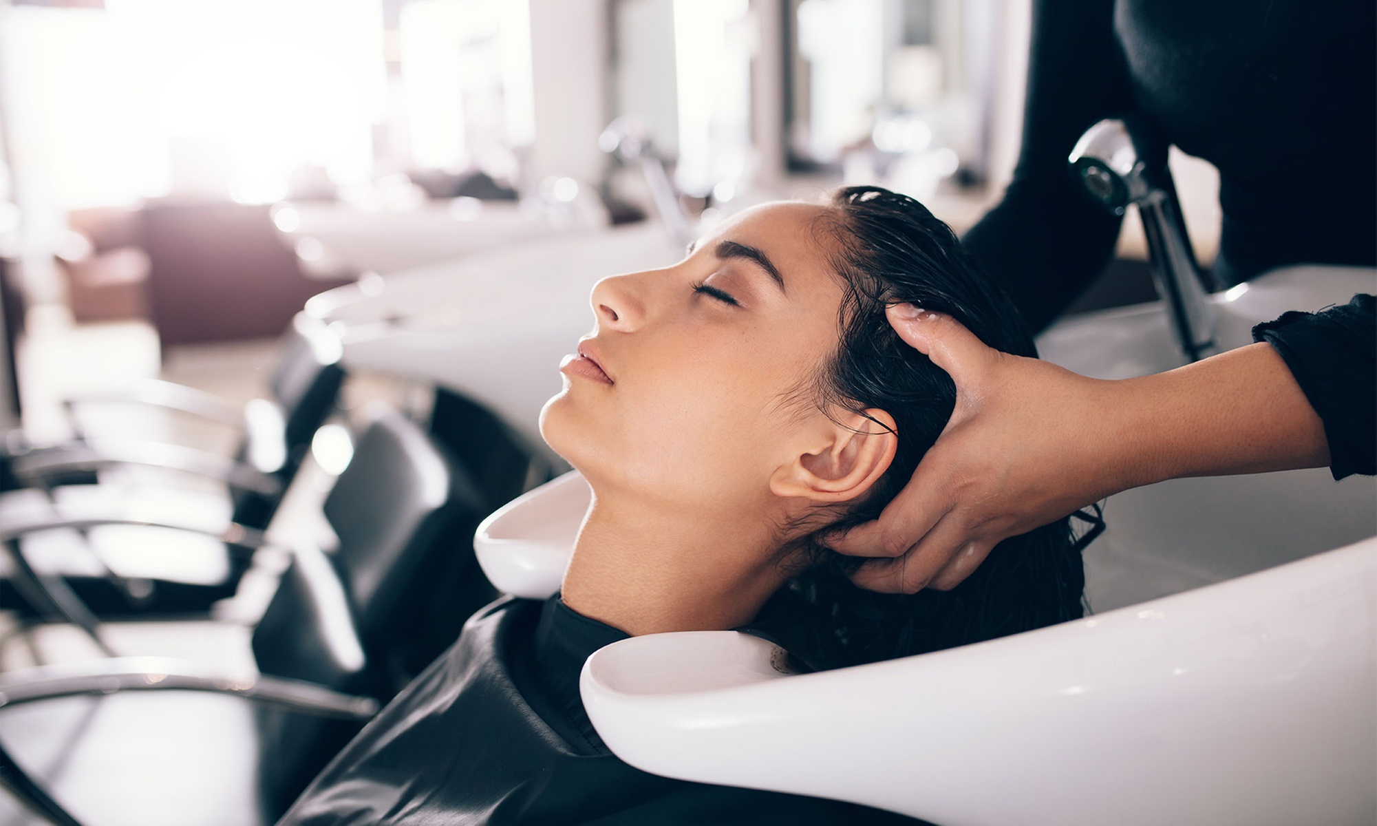 Sew-In, I-Tip, or Tape-In Extensions with Full Styling Experience 