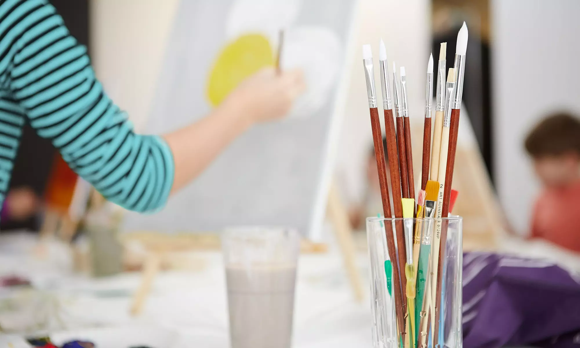 Painting Event for One, Two, or Four at Wrist Twist Sip & Paint (Up to 55% Off) - Primary Image