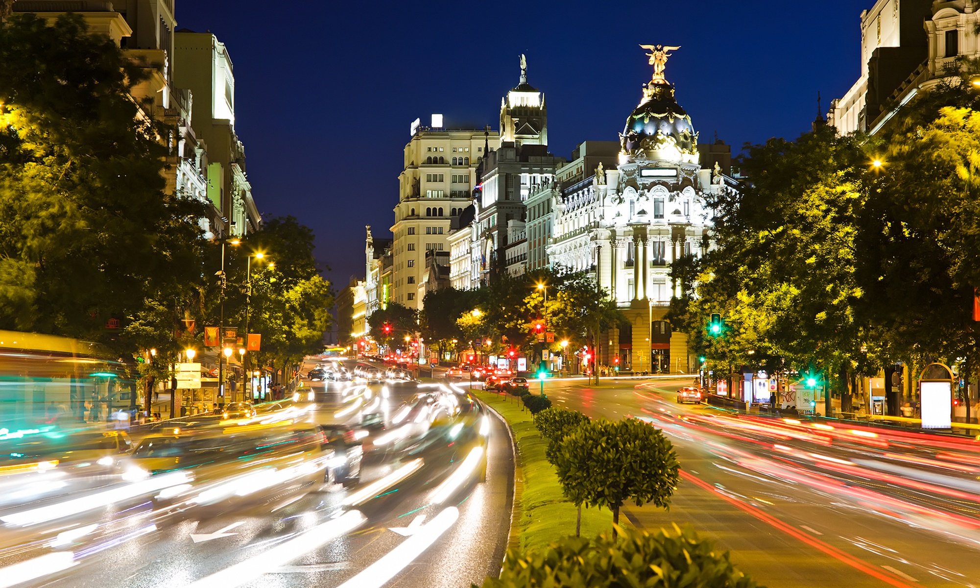 Ruta nocturna por Madrid