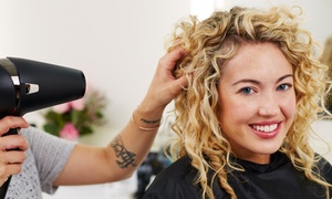 Megan Stitt At Root Cube: Cut and Blow-Dry with a Condition, Hot Towel Treatment and Massage at Megan Stitt At Root Cube