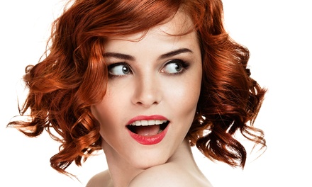 Haircut with Option of Partial Highlights, or Blowout Package at Tc Hair Studio Akademy (Up to 58% Off)